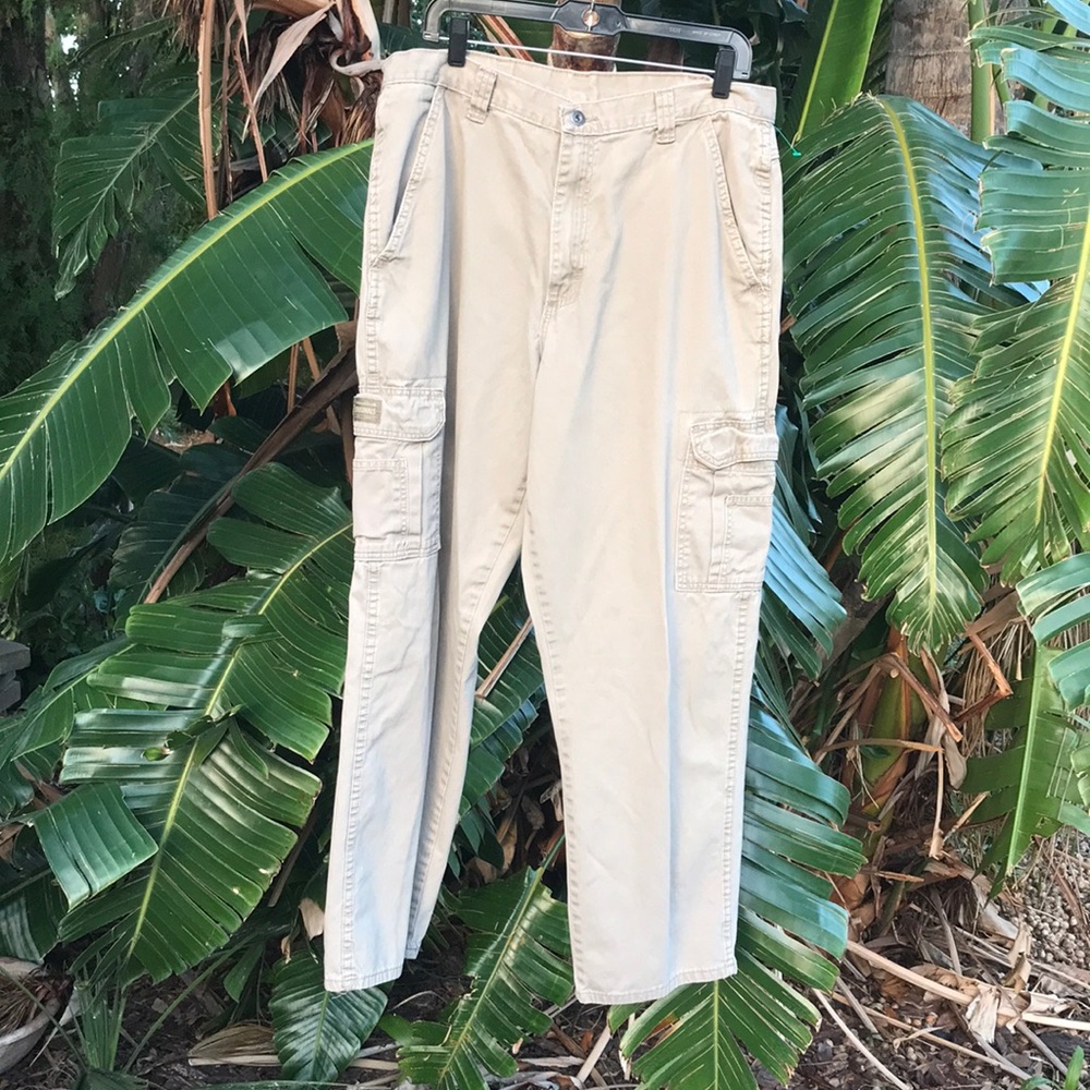 Wrangler originals khaki cargo pants